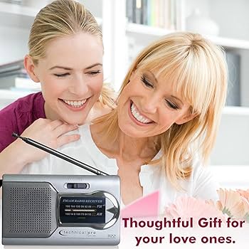 Amazon.com: Portable AM/FM Handheld Radio Speaker - Battery
